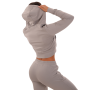 Felpa con Cappuccio e Zip TRN da Donna Grey - GymBeam M