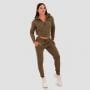 Felpa con Cappuccio e Zip TRN da Donna Olive - GymBeam L