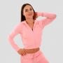 Felpa con Cappuccio e Zip TRN da Donna Pink - GymBeam S