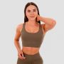 Reggiseno Sportivo Cut-Out Olive - GymBeam XS