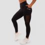 Leggings da donna Mesh Panel Black - GymBeam S
