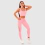 Leggings da Donna Mesh Panel Pink - GymBeam L