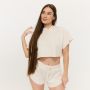 Felpa Cropped da Donna Relay Pearl - GymBeam M