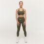Leggings da Donna Combat Olive Grey - GymBeam L