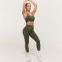 Leggings da Donna Combat Olive Grey - GymBeam L