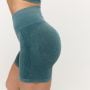 Pantaloncini da Donna Lift Seamless Petrol - GymBeam S
