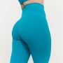 Leggings a Vita Alta da Donna Limitless Aquamarine - GymBeam S
