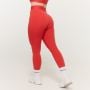 Leggings a Vita Alta da Donna Limitless Hot Red - GymBeam XXL