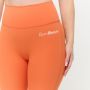 Leggings a Vita Alta da Donna Limitless Orange - GymBeam S
