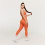 Leggings a Vita Alta da Donna Limitless Orange - GymBeam S