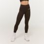 Leggings a Vita Alta da Donna Limitless Espresso - GymBeam XXL