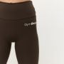 Leggings a Vita Alta da Donna Limitless Espresso - GymBeam XXL