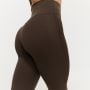 Leggings a Vita Alta da Donna Limitless Espresso - GymBeam XXL