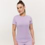 T-Shirt Sportiva Limitless da Donna Lavender - GymBeam S
