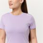 T-Shirt Sportiva Limitless da Donna Lavender - GymBeam S
