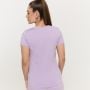 T-Shirt Sportiva Limitless da Donna Lavender - GymBeam S