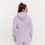 Felpa con Cappuccio e Zip da Donna Limitless Lavender - GymBeam S