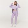 Felpa con Cappuccio e Zip da Donna Limitless Lavender - GymBeam S