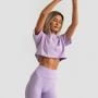 Crop Top da Donna Limitless Lavender - GymBeam S