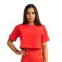 Crop Top da Donna Limitless Hot Red - GymBeam L