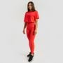 Crop Top da Donna Limitless Hot Red - GymBeam L