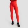 Leggings a Vita Alta da Donna Limitless Hot Red - GymBeam XXL