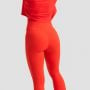 Leggings a Vita Alta da Donna Limitless Hot Red - GymBeam XXL