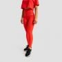 Leggings a Vita Alta da Donna Limitless Hot Red - GymBeam XXL