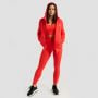 Leggings a Vita Alta da Donna Limitless Hot Red - GymBeam XXL