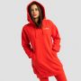 Felpa con Cappuccio Lunga da Donna Limitless Hot Red - GymBeam L