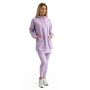 Felpa con Cappuccio Lunga da Donna Limitless Lavender - GymBeam L