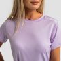 T-Shirt Sportiva Limitless da Donna Lavender - GymBeam S