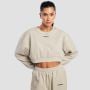 Felpa da Donna Cropped Aura Grey - GymBeam S