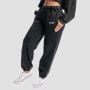 Joggers da Donna Aura Washed Black - GymBeam M