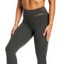 Women‘s BEAT Leggings Charcoal - GymBeam XXL