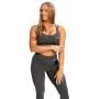 Women‘s BEAT Leggings Charcoal - GymBeam XXL