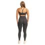 Women‘s BEAT Leggings Charcoal - GymBeam XXL