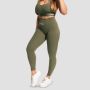 Leggings da Donna Combat Olive Grey - GymBeam L