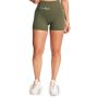Pantaloncini da Donna Combat Olive Grey - GymBeam L