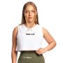 Canotta da Donna Combat White - GymBeam L