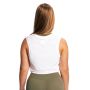 Canotta da Donna Combat White - GymBeam L