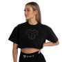 Crop Top Slavato da Donna Black - STRIX L