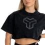 Crop Top Slavato da Donna Black - STRIX L