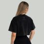 Crop Top Slavato da Donna Black - STRIX L