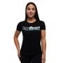 T-Shirt da Donna Grow Black - GymBeam XXL