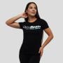 T-Shirt da Donna Grow Black - GymBeam XXL