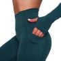 Leggings Ignite da Donna Dark Green - GymBeam L