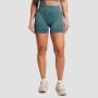 Pantaloncini da Donna Lift Seamless Petrol - GymBeam S