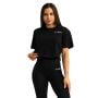 Crop Top da Donna Limitless Black - GymBeam M