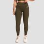 Leggings a Vita Alta da Donna Limitless Espresso - GymBeam XXL